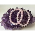thumbnail image 3 of K-KED Grade A++ Rose Quartz Crystal Bead Bracelet 8mm Genuine Gemstone Wholesale Lot, 3 of 6