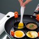 thumbnail image 4 of 1 Set 5pcs Moldes de fritura de huevo redondos Freír moldes de carne para el hogar (color surtido), 4 of 8