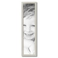 thumbnail image 2 of ArtToFrames 8" x 33" Slanted Lip White Picture Frame, 8x33 inch White Wood Poster Frame (WOM-4825),  Pack, 2 of 7