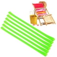 thumbnail image 1 of Uxcell 6-Pack Bandas para Toallas para Sillas de Playa, Clips Reutilizables a Prueba de Viento[Verde Fluorescente], 1 of 7