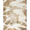 thumbnail image 1 of Ahgly Company Machine Washable Indoor Rectangle Abstract Champagne Beige Area Rugs, 7' x 10', 1 of 7