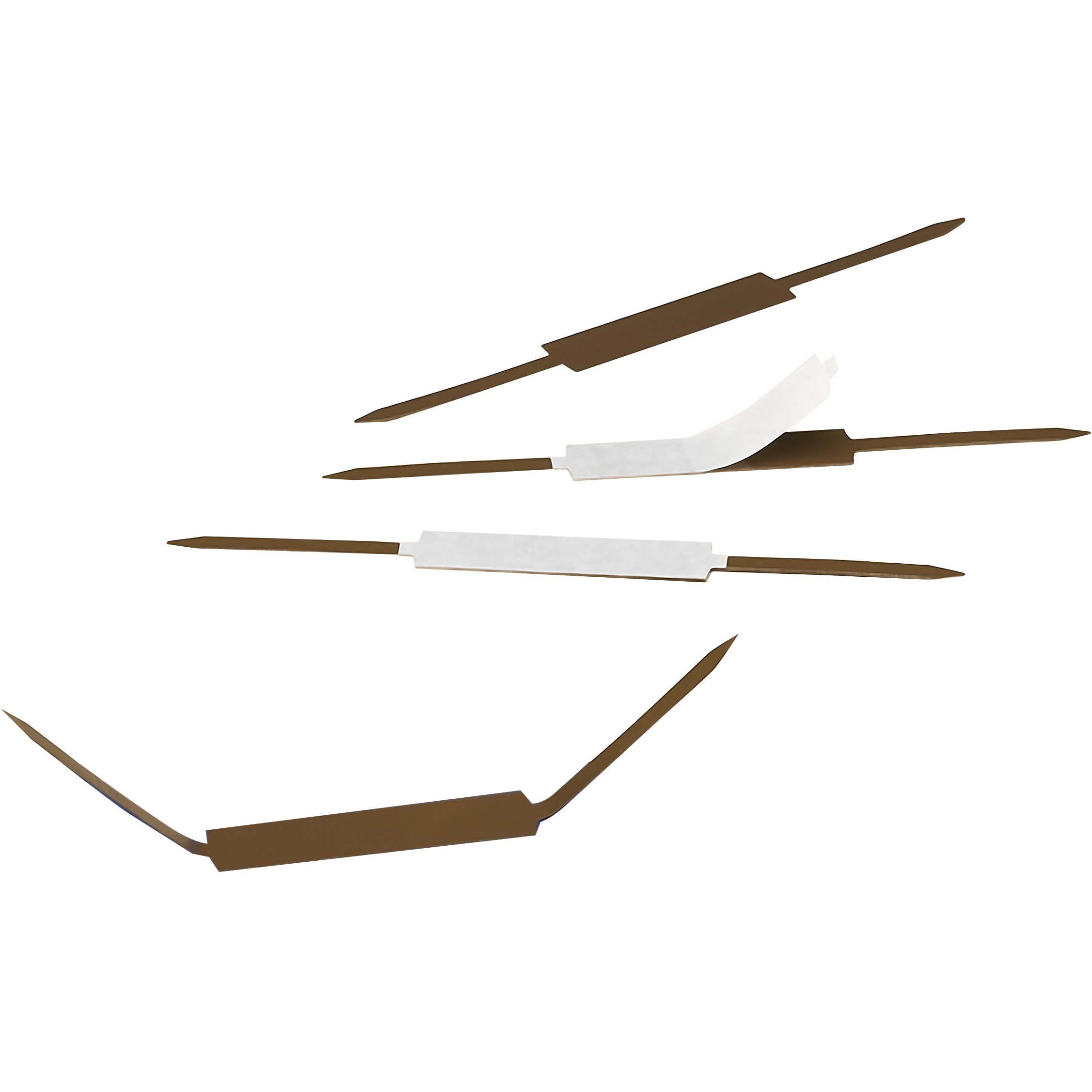 Smead Brown SelfAdhesive Metal Fastener, 2" Capacity, Pack of 100