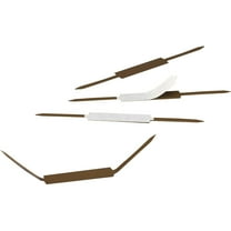 Smead Brown Self-Adhesive Metal Fastener, 2" Capacity, Pack of 100