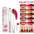 thumbnail image 3 of Five Color Peel Off Lip Liner Peel Off Non Fading Dyed Lip Gloss（3.5ml）, 3 of 3
