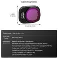 thumbnail image 5 of Jesscasday ND PL Lens Filters for Mini 3 Pro High Definition Imaging Lens Filter, 5 of 20
