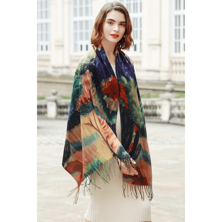 RIIQIICHY Scarfs for Women Pashmina Shawls and Wraps for Evening dresses  Winter Scarves