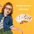 thumbnail image 4 of Wooden Memory Game Chess Focus Training Thinking Ability Children Kids Toys, 4 of 8