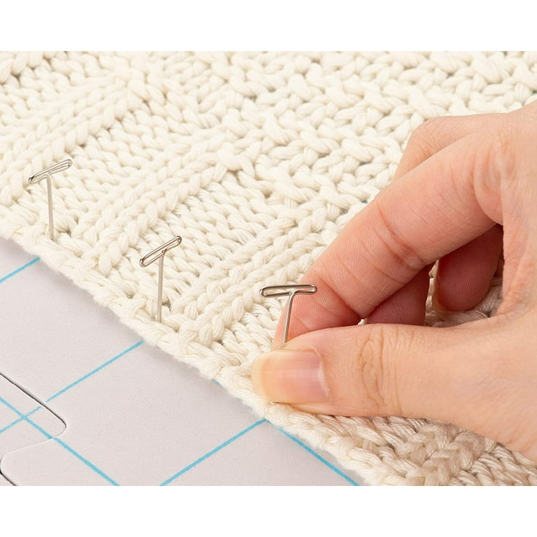 Extra Thick Blocking Mats for Knitting & Crochet 9 Pack with 200 T