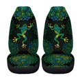 thumbnail image 2 of XYZCANDO Frog Mandala Car Seat Covers for Man Waterproof Car Front Seat Cover Set Decorative Comfortable, for Van SUV Truck, 2 of 6