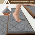 thumbnail image 3 of Peldaños de escalera COSY HOMEER para peldaños de madera de 23 x 71 cm, lavables, 3 of 9