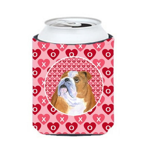 Bulldog English Can Or bottle sleeve Hugger - 12 oz.