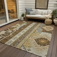 thumbnail image 6 of Addison Rugs Chantille Indoor/Outdoor Transitional Aztec Brown Washable Rectangle Rug, 2'6" x 3'10", 6 of 6