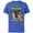 Royal Heather, variant on Marvel Comics Wolverine Classic Logan Retro - Short Sleeve Cotton T-Shirt for Adults- Customized-Athletic Heather