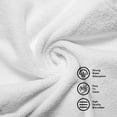 thumbnail image 5 of CARTMAN Microfiber Cleaning Cloth in White Color 14 in x 14 in, 30 Piece per Pack (White), 5 of 7
