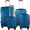 thumbnail image 1 of Juego 4 Maletas Rigidas. Rack & Pack Set Viaje Azul, 1 of 5