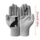 thumbnail image 3 of 1 Par De Guantes Táctiles De Invierno Para Mujer, Con Forro Polar Cálido, Puños Elásticos De Punto, Guantes Para Escribir Mensajes, Dedos Separados, Guantes De Lana Gruesa, 3 of 5