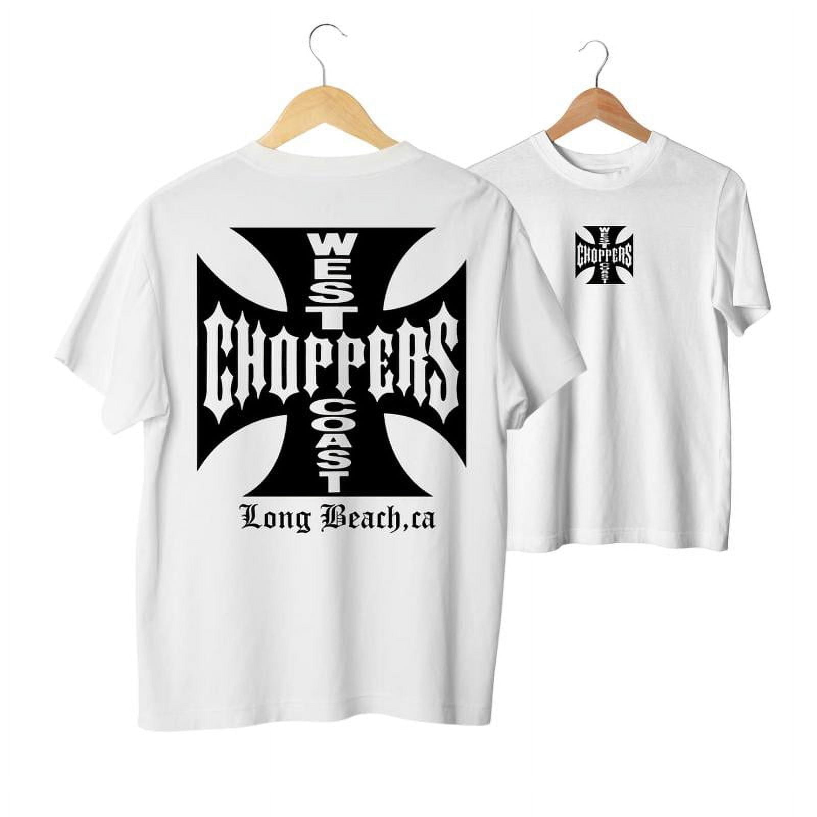 WEST CHOPPERS COAST グレー Tシャツ　US サイズ West Coast Choppers Long Beach California Long Sleeve T