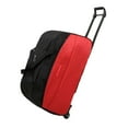 thumbnail image 3 of EHJRE Wheeled Rolling Duffel Bag Foldable Travel Garment Bag for Outdoor Business Trip Red, 3 of 9