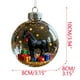 thumbnail image 2 of Seyotauo Christmas Horse Ornament Collection - Clear Acrylic Baubles with Intricate Equestrian Scenes, Metallic Tops & Golden Glitter for Holiday Centerpieces/Curio Cabinets, Gifts for Horse Lovers, 2 of 5