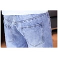 thumbnail image 6 of New Men’s Denim Shorts Summer Thin Shorts for Men Fashion Korean Version Casual Torn Pants 5 Crops Outwear  반바지 Ropa Hombre, 6 of 7