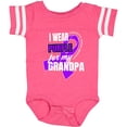 thumbnail image 3 of Inktastic I Wear Purple for My Grandpa Pancreatic Cancer Awareness Boys or Girls Baby Bodysuit, 3 of 5