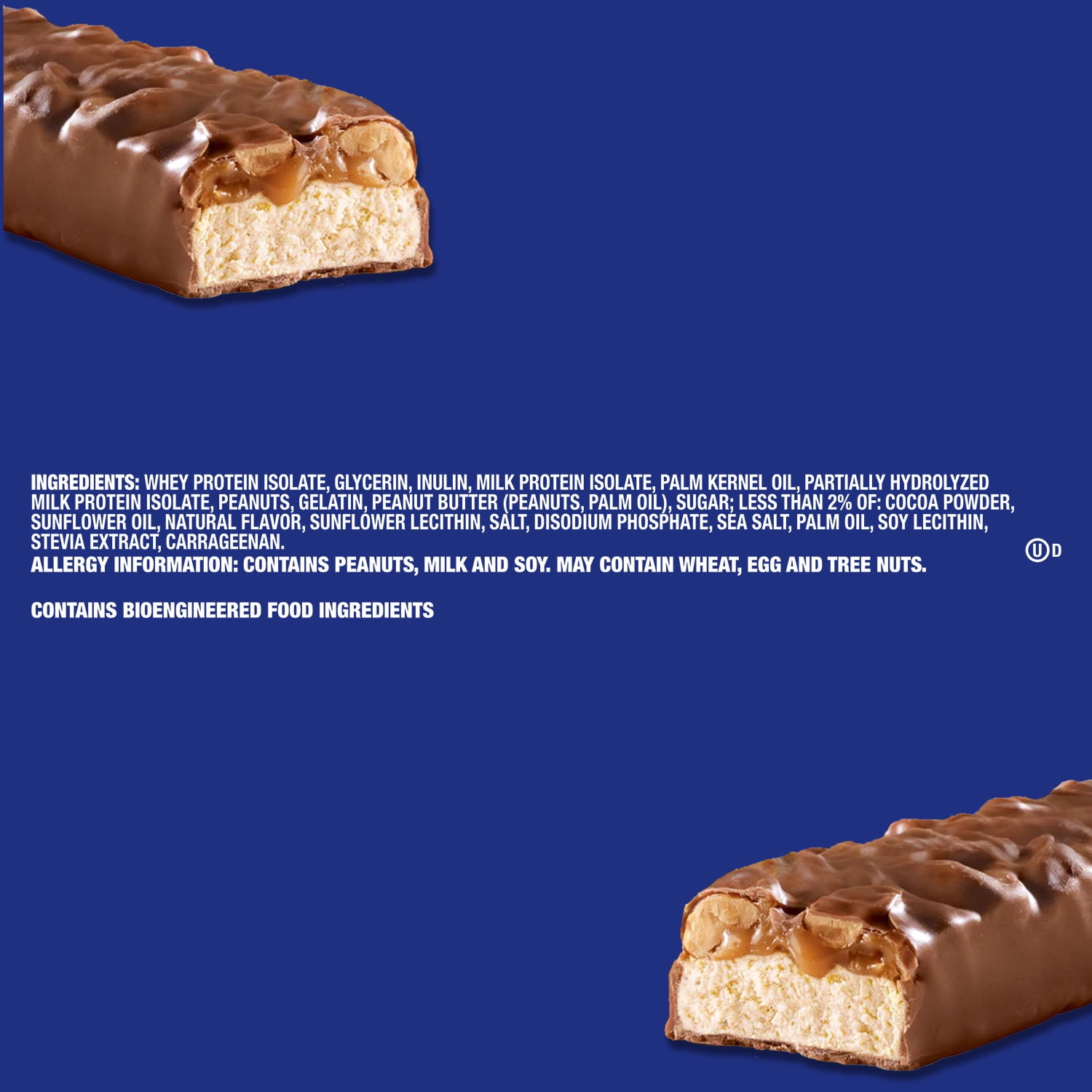 (4 pack) Snickers Peanut & Caramel Hi Protein Bar - 2.01 oz