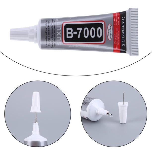 B7000 Pegamento Multifunción Vidrio Plástico DIY Pegamento para Teléfono Móvil/Joyería (50ml)