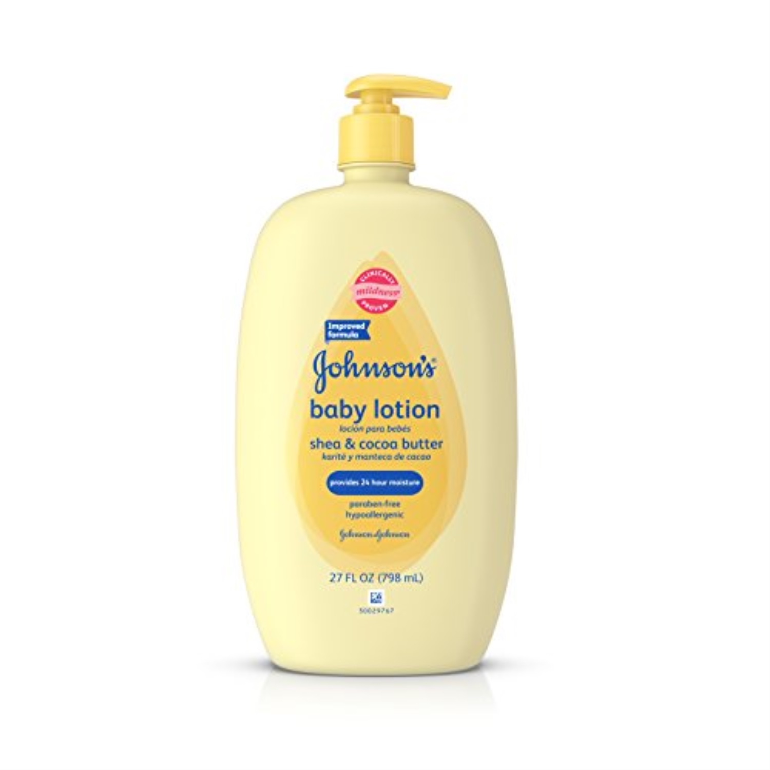 Johnson's Baby Shea & Cocoa Butter Lotion, 27 Fl. Oz