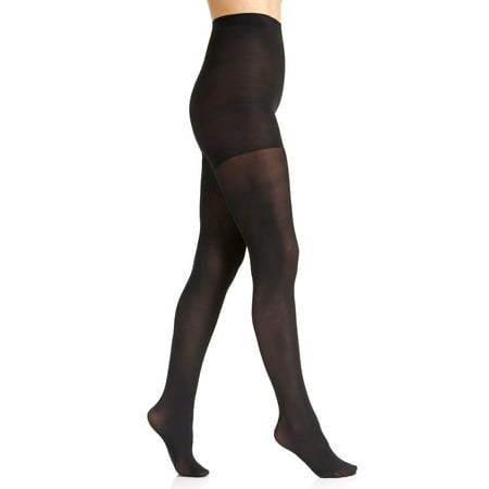 

Berkshire Luxe Opaque Control Top 40 Denier Microfiber Leg Tights Black 4741