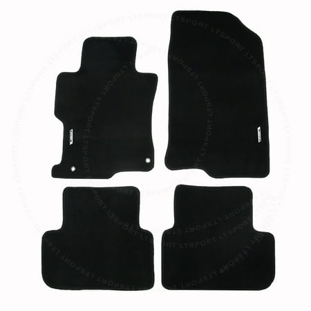 Fit 08 12 Honda Accord Coupe Custom Fit Premium Nylon Black Floor
