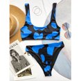 thumbnail image 4 of Babysbule Swimsuits for Women Women Cow Print Bikini Set Push-Up Brazilian Swimwear Beachwear Swimsuit, 4 of 6