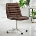 thumbnail image 2 of Brajon Office Chair (Faux Leather) in Brown Color, 2 of 2
