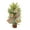 B, variant on A Mini Christmas Decorated Tree 10.04In Pet Artificial Potted Plant With Red Berries Cotton Fabric Blooms For Desktop Window Tabletop Festival Scene Arrangement Decorations Style A