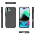 thumbnail image 5 of CoverON For Apple iPhone 16 / iPhone 16 Case, Flexible Slim Lightweight TPU Minimal Phone Cover, Black, 5 of 8