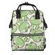 thumbnail image 1 of Disketp Cute Frog Mochila de Pañales de Gran Capacidad con Múltiples Bolsillos, Mochila de Viaje Multifuncional para Bebé, Unisex, Moderna y Resistente, 1 of 6