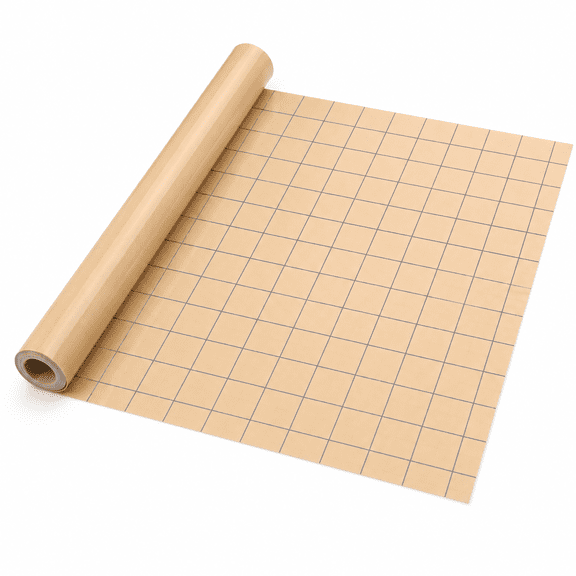 Silicone Baking Mat Roll Non-Slip Pastry Mat Reusable Air Fryer Oven Liners Freeze Dryer Mat 16 in×5 ft Brown