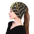 thumbnail image 6 of KLL Gold Spider On The Web Pirnt Wicking Running Beanie Head Wrap Cycling Bandana for Men Women, 6 of 8