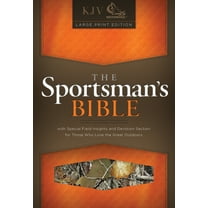 Sportsman's Bible-KJV-Large Print (Large Print) (Hardcover)