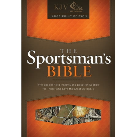 Sportsman's Bible-KJV-Large Print (Large Print) (Hardcover)