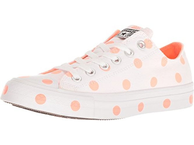 converse women's polka dot shoes