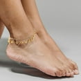 thumbnail image 2 of Miangastore Ankle Jingle Chain Metal 1 Pair 10.04X1.06X0.20In, 2 of 8