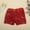 Red, variant on CHUOU Toddler Kids Baby Girls Boys Sparkly Sequins Elastic Waist Birthday Shorts Pants Party Shorts For 2-3 Years