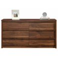 thumbnail image 4 of Pemberly Row 6 Drawer Dresser in Grand Walnut, 4 of 10