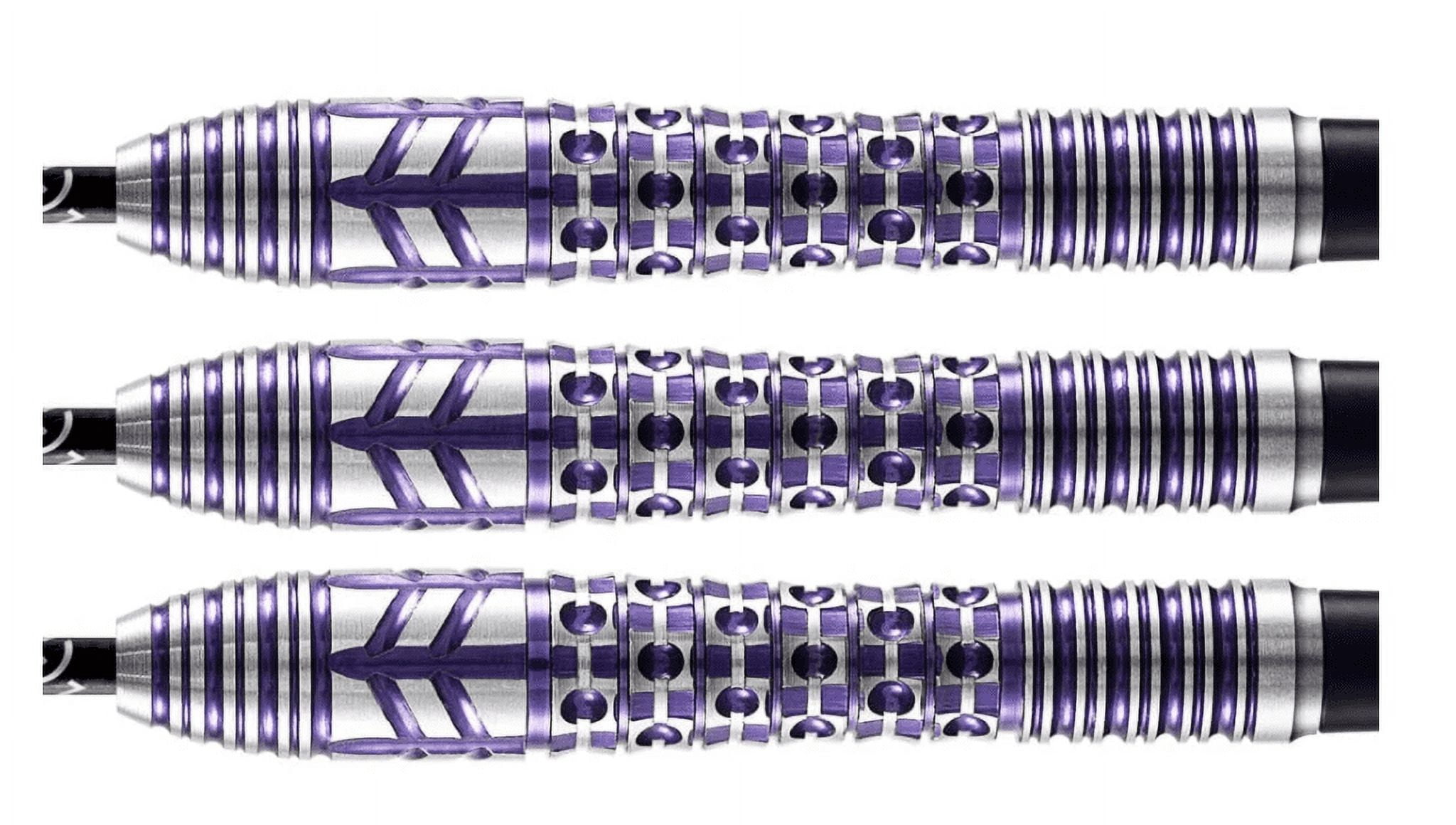 Shot Viking Shield-Maiden Steel Tip Dart Set-90% Tungsten Barrels-24gm