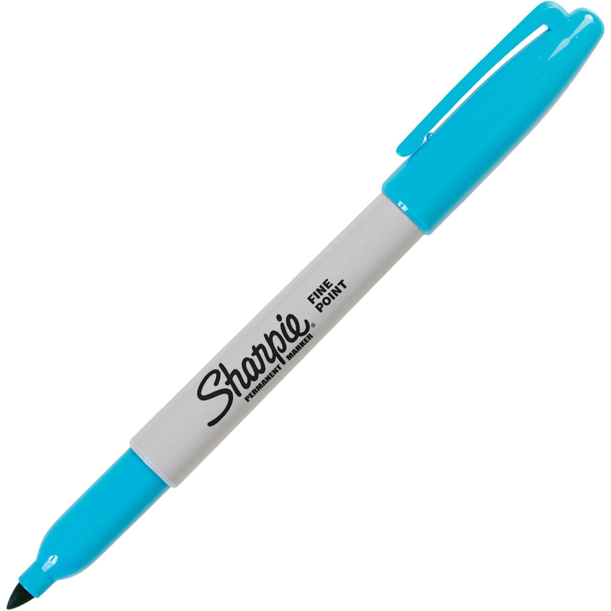 Sharpie Pen - Fine Point - Fine Pen Point - Black, Blue, Turquoise, Green,  Clover, Orange, Hot Pink, Red, Purple, Coral - Black Barrel - 12 / Pack -  Thomas Business Center Inc