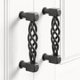 thumbnail image 3 of Drawer Pull Cabinet Birdcage Black Wrought Iron 3 1/2" | Renovator's Supply, 3 of 9