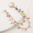 thumbnail image 1 of Cadena de nariz a oreja Fernando con cuentas accesorio de moda para regalos 19,5 cm, 1 of 8