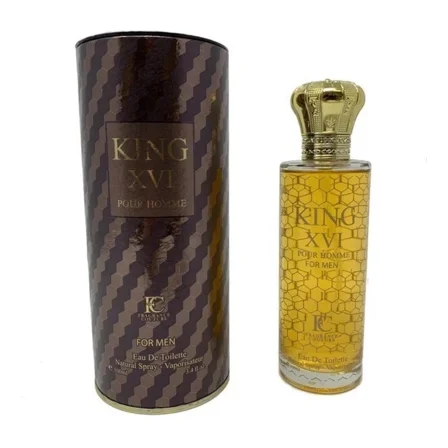 KING XVI Eau de Parfum for Men – 3.4 oz (100 ml) Spray by Fragrance Couture