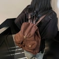 thumbnail image 4 of Fashion1eatherBackpack Large Capacicyt School Bag Casual Daypack For Everyday, 4 of 20