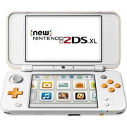 Nintendo JANSOAAB 2DS XL Video Game Console, 2GB, White and Orange